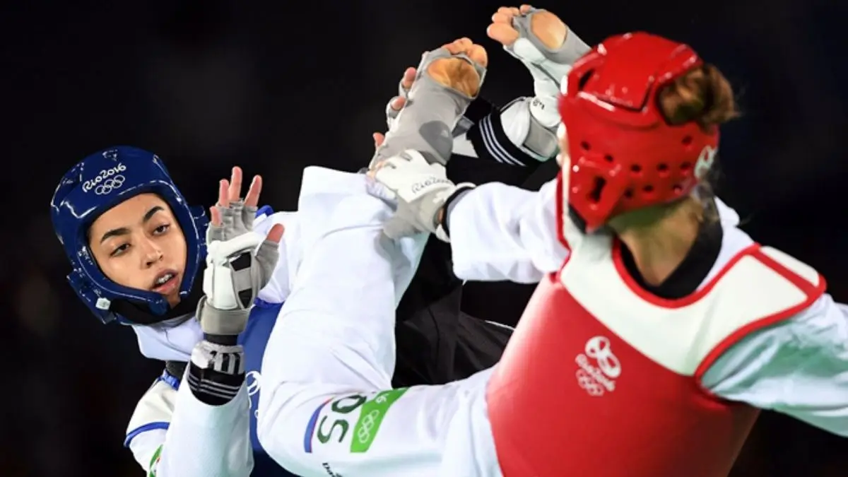 رویارویی ناهید کیانی و کیمیا علیزاده در دور نخست المپیک توکیو