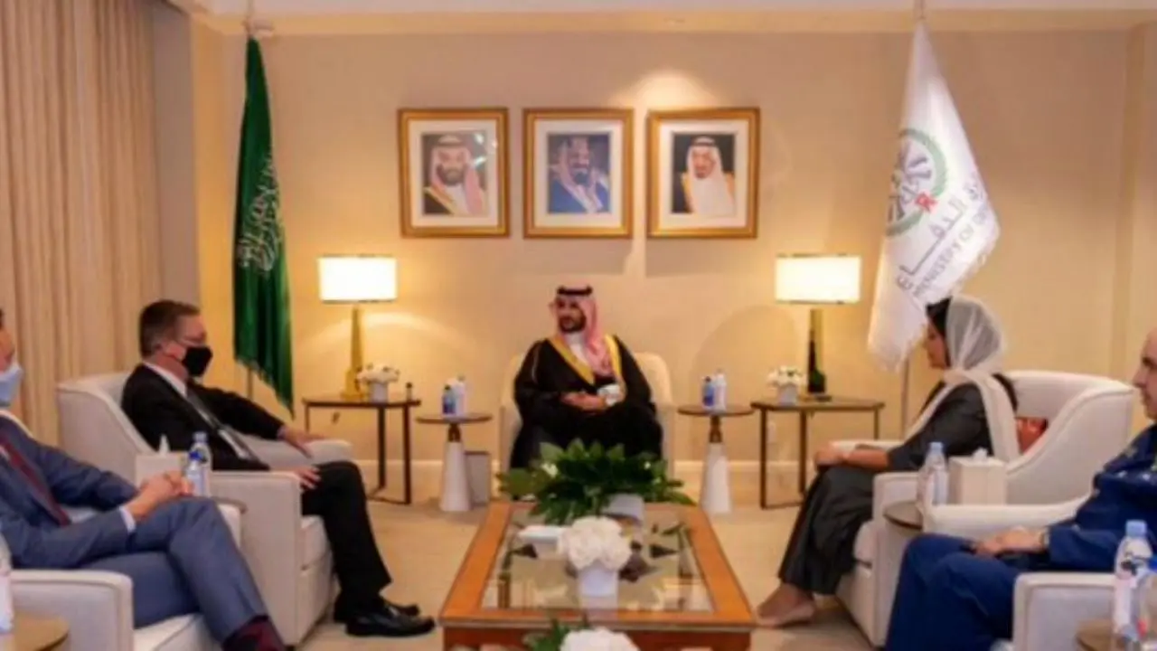 وزیر خارجه آمریکا با معاون وزیر دفاع عربستان دیدار کرد