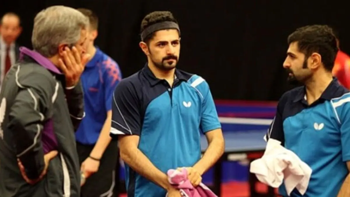 برادران عالمیان، نمایندگان ایران در تنیس روی میز قهرمانی جهان