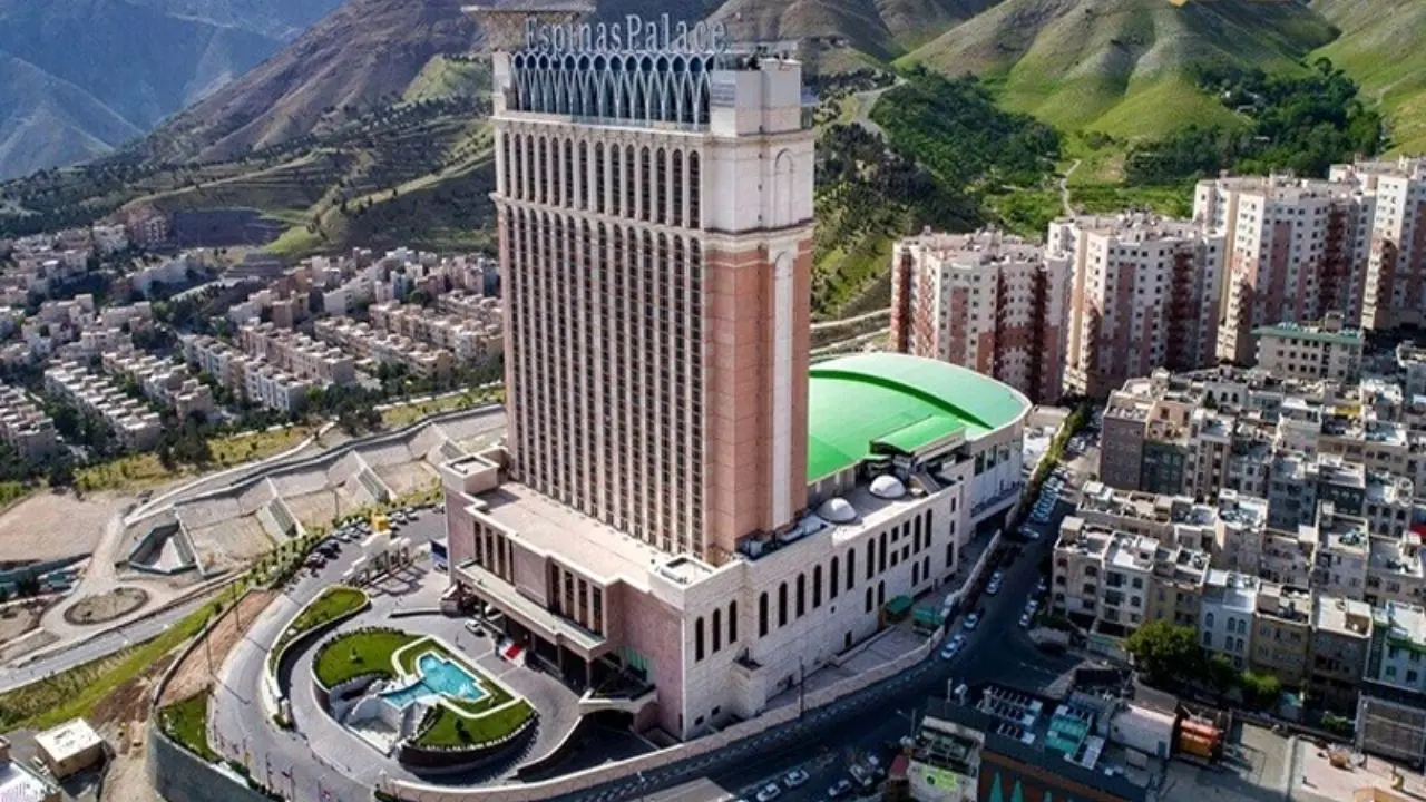 هتل اسپیناس پالاس در مورد اقامت وزیر نیرو اطلاعیه داد