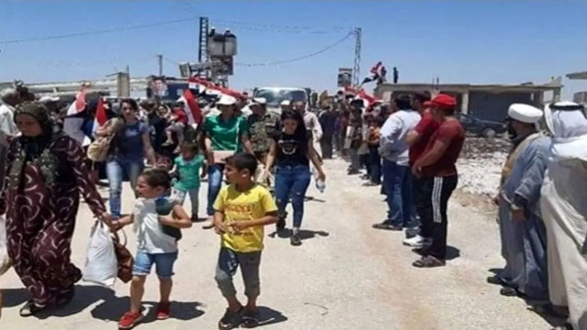 بازگشت آرام آوارگان سوری به موطن خود