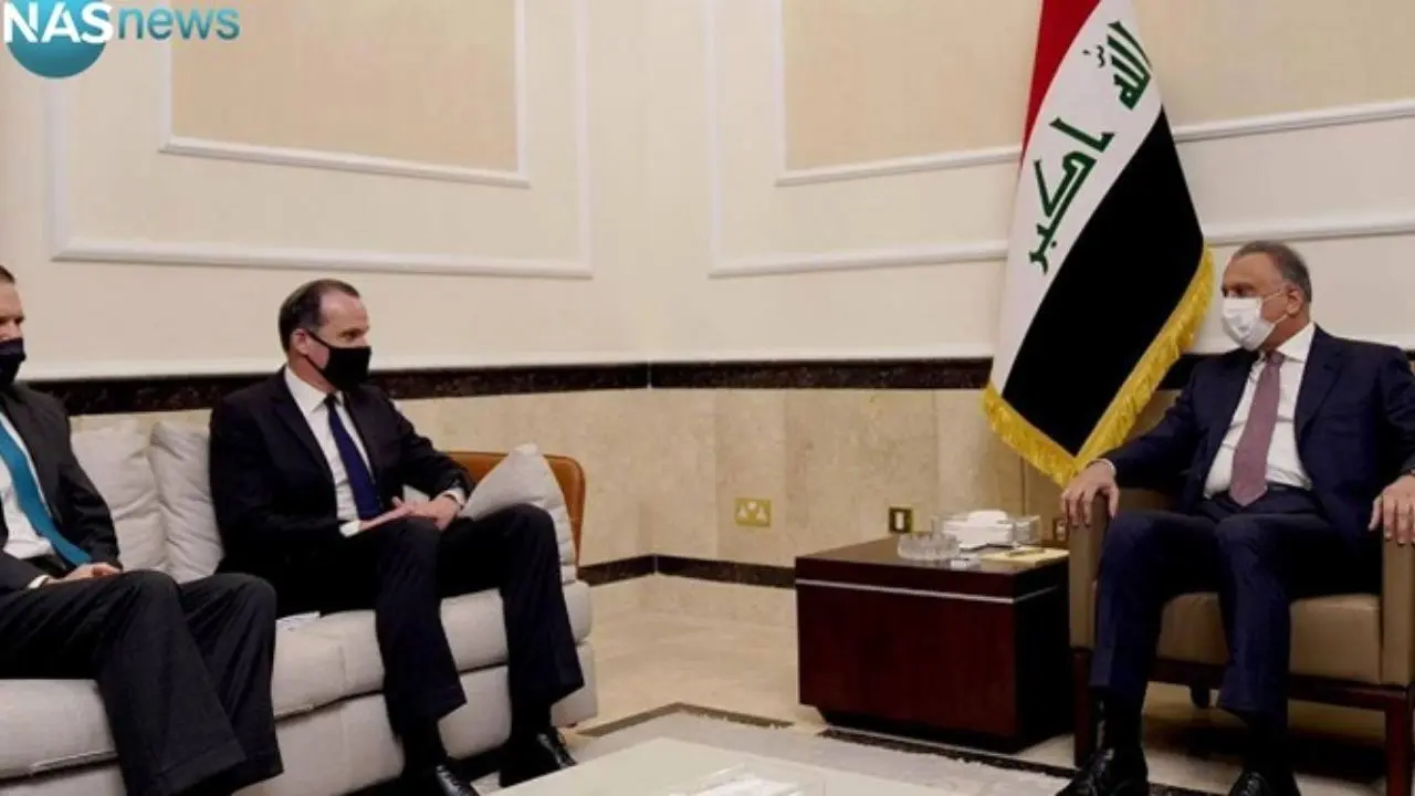 رایزنی نخست‌وزیر عراق با هیأت بلندپایه آمریکایی درباره خروج نیروهای رزمی از عراق