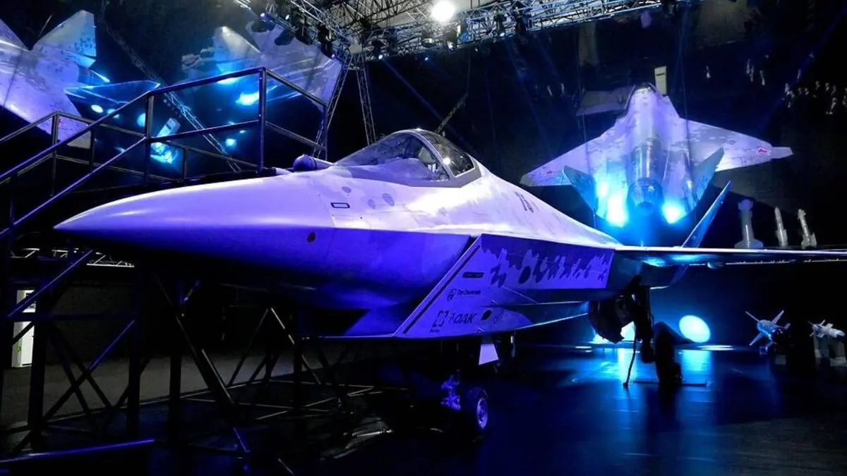 روسیه جدیدترین جنگنده نسل پنجمی سوخو را رونمایی کرد