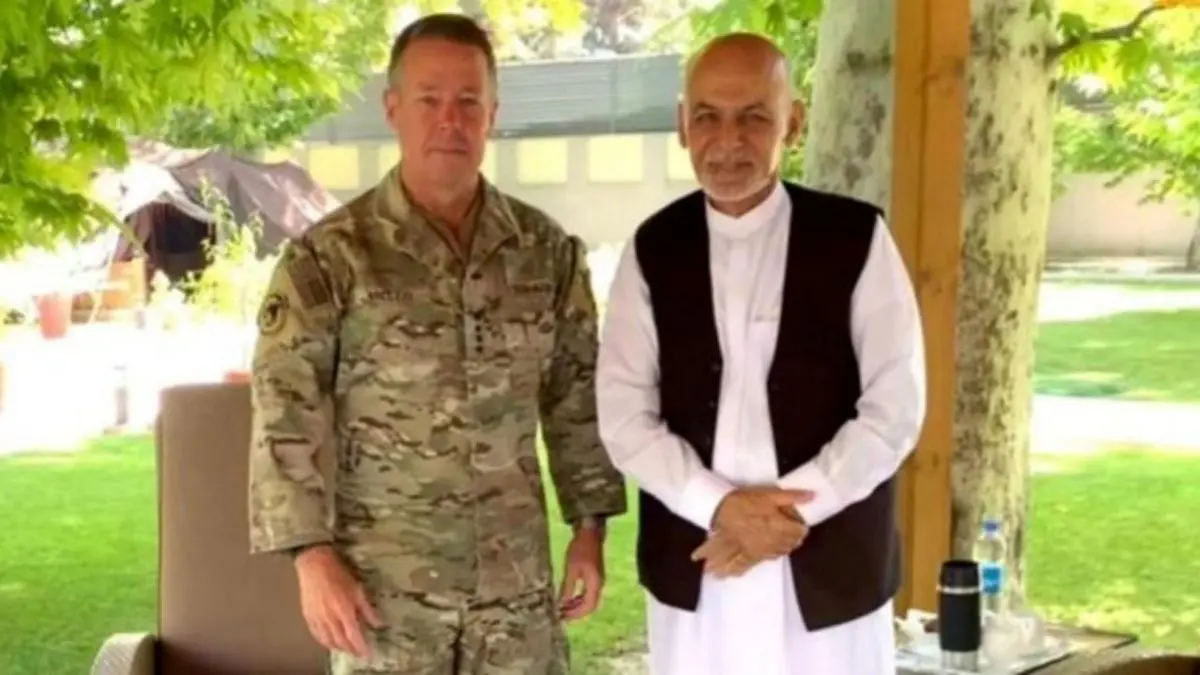 استعفای نمایشی فرمانده نظامیان آمریکا در افغانستان بعد از خروج