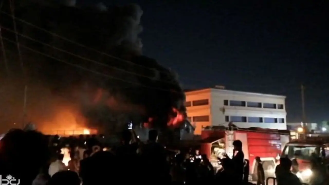 75 کشته در آتش سوزی بیمارستان ذی‌قار/ الکاظمی نشست فوق‌العاده تشکیل داد/ اعلام عزای عمومی