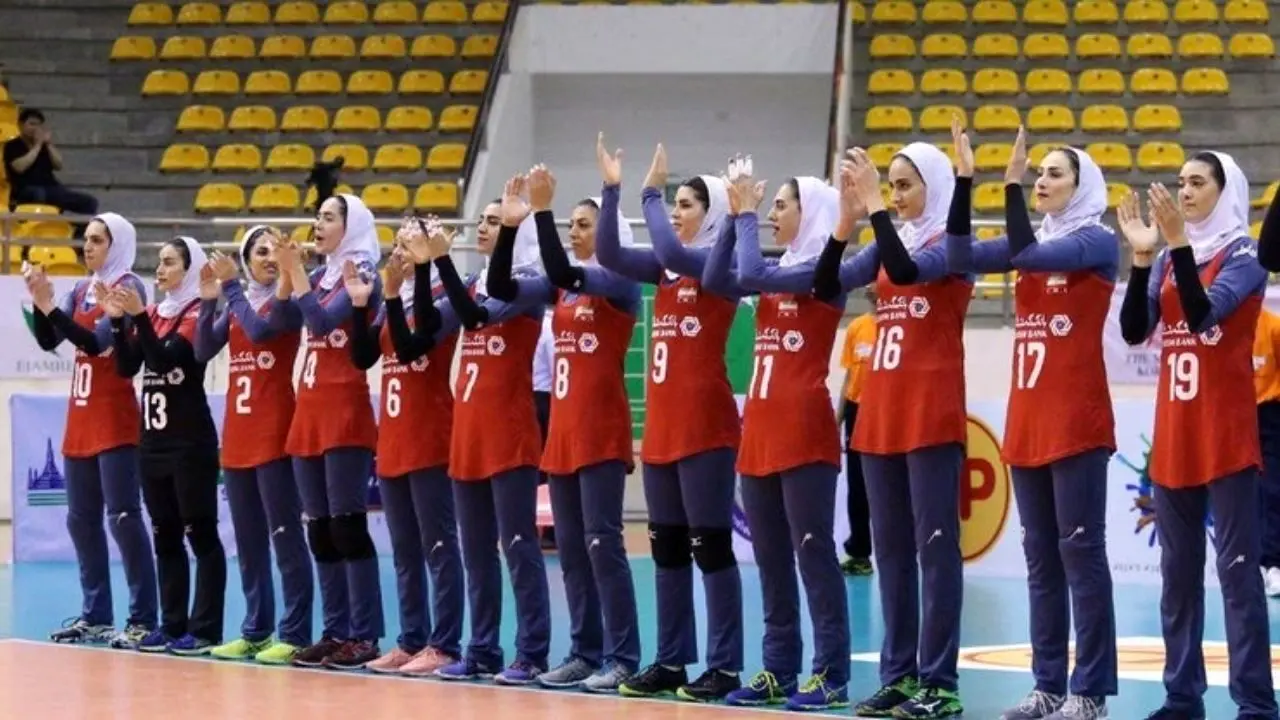 تیم ملی والیبال زنان واکسینه شد