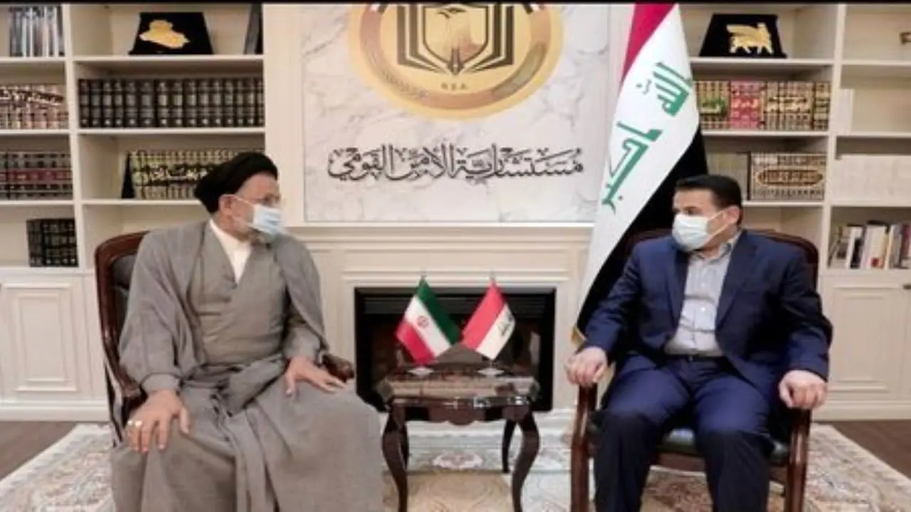وزیر اطلاعات ایران و مشاور امنیت ملی عراق دیدار و گفت و گو کردند