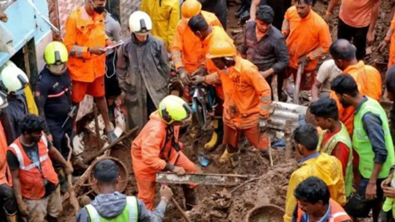 رانش زمین در غرب هند؛ 36 کشته، ده‌ها مفقود