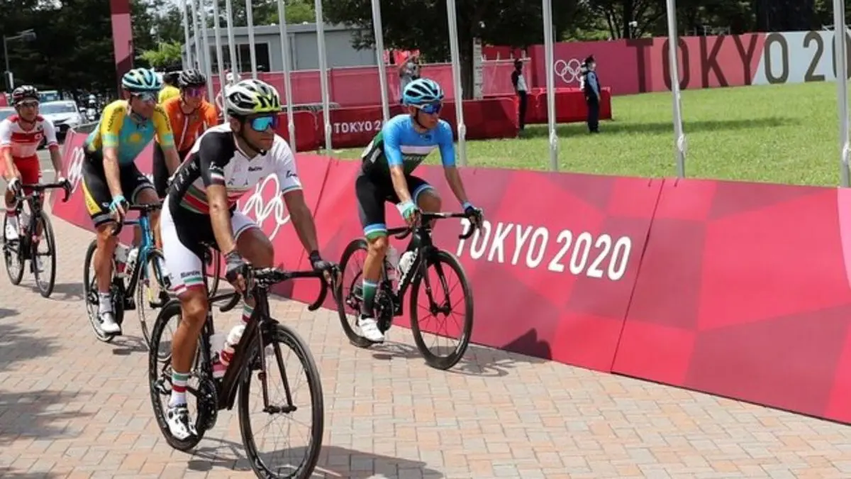 المپیک 2020| دوچرخه‌سوار ایران به خط پایان المپیک توکیو نرسید