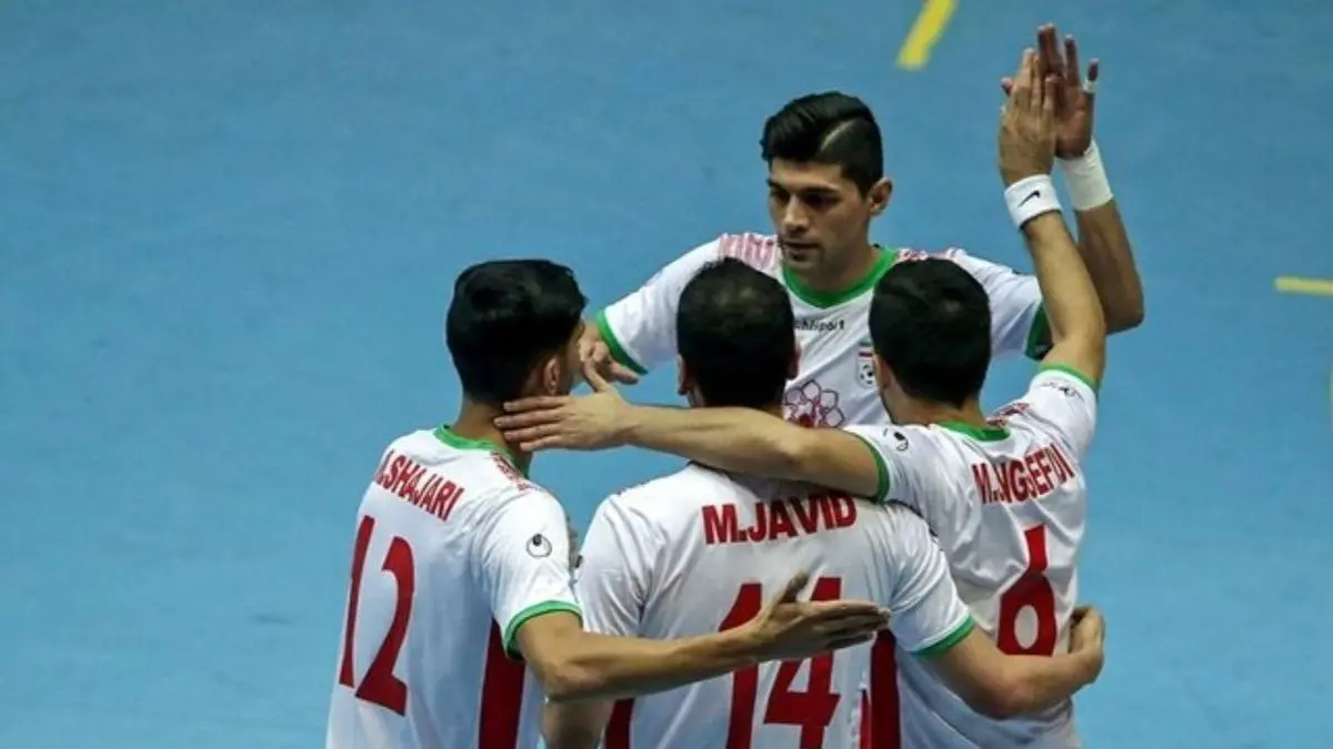 پیروزی پر گل تیم ملی فوتسال ایران ایران مقابل لیتوانی/ ایران در گروه دوم تورنمنت تایلند صدرنشین شد