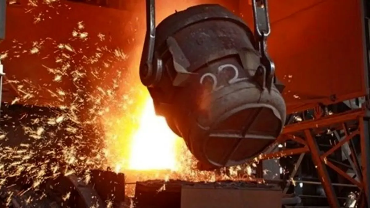 تولید فولاد ایران در نیمه نخست سال 2021 به 15 میلیون تن رسید