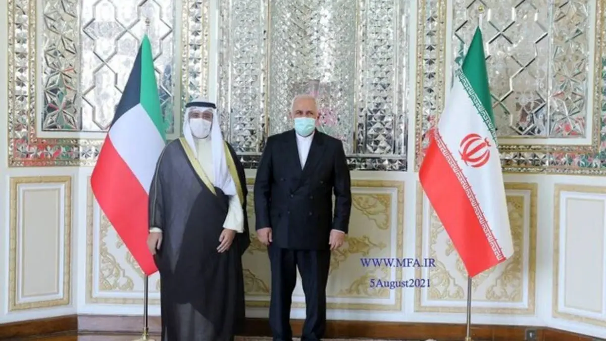 وزرای خارحه ایران و کویت دیدار کردند
