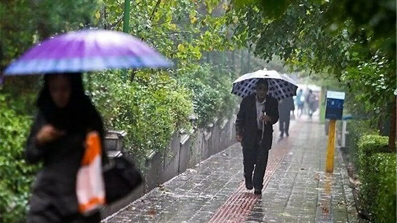هوای 18 استان کشور بارانی می‌شود