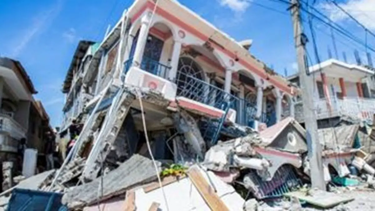تلفات زلزله هائیتی به 1300 نفر افزایش یافت