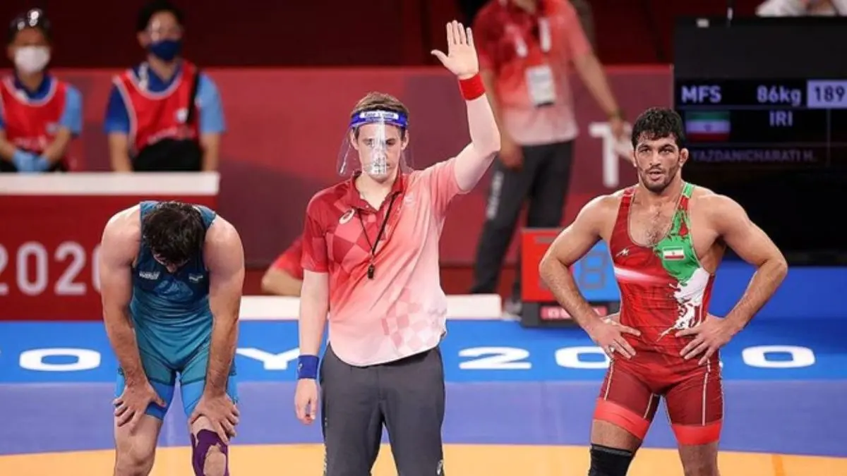 المپیک 2020| حسن یزدانی گام اول را محکم برداشت