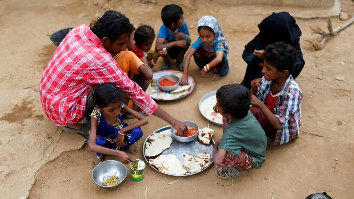 70 درصد مردم یمن در خطر گرسنگی قرار دارند