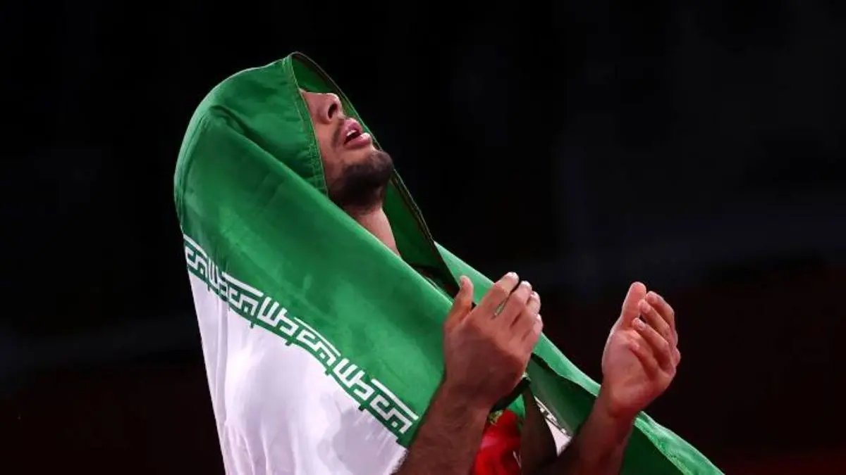 المپیک 2020| محمدرضا گرایی قهرمان المپیک شد/ دومین طلای کاروان ایران/ گرایی: به رویای قهرمانی در المپیک رسیدم