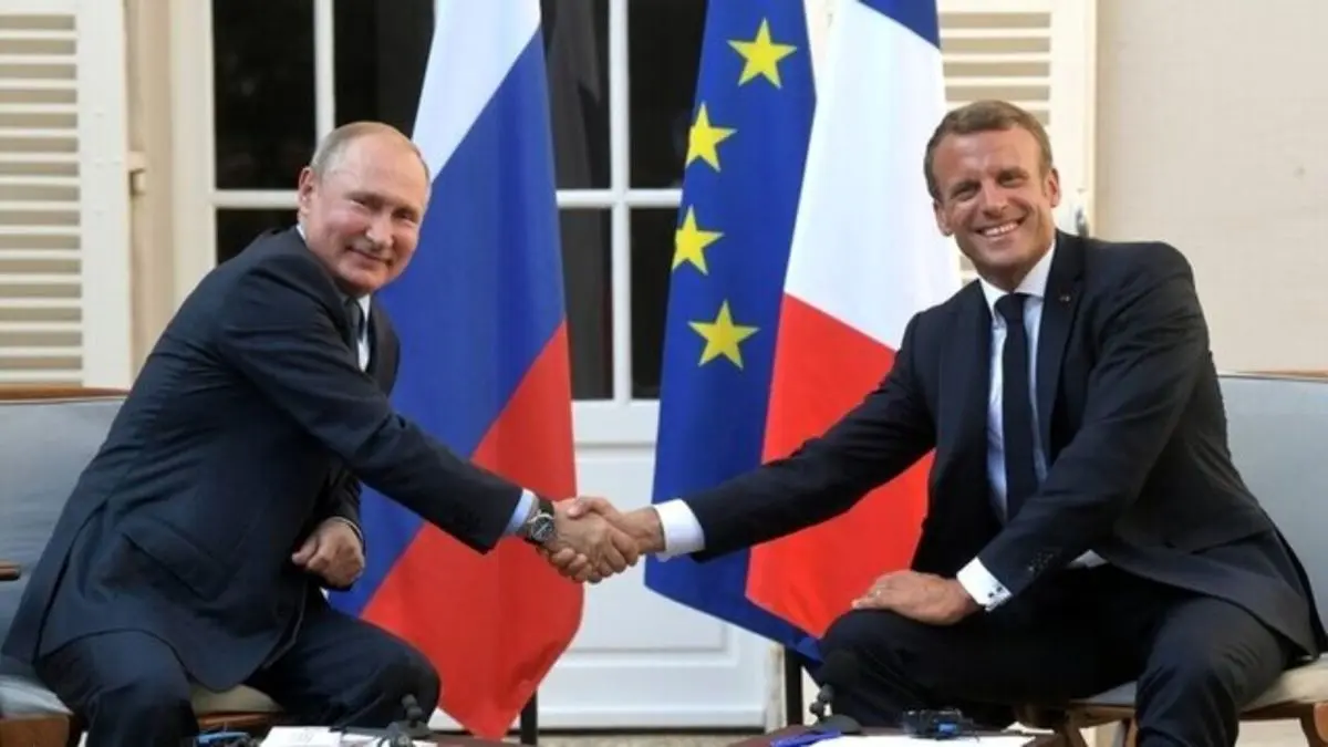 آمادگی پوتین و ماکرون برای همکاری درخصوص افغانستان/ حمایت روسیه و فرانسه از ادامه مذاکرات برای احیای برجام