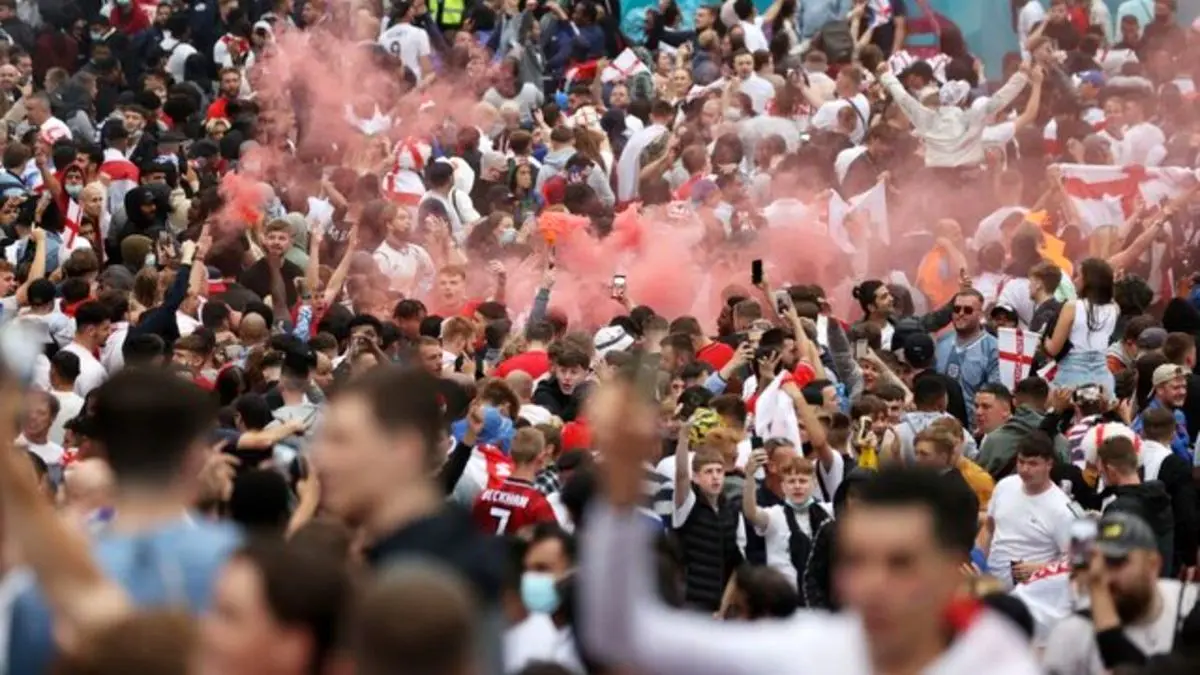 فینال یورو 2020 ابر پخش‌کننده کرونا در انگلیس بود