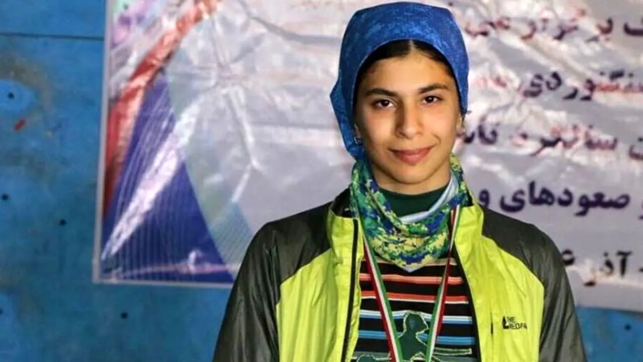 چهارمی محیا دارابیان در بخش سرعت مسابقات سنگنوردی جهان