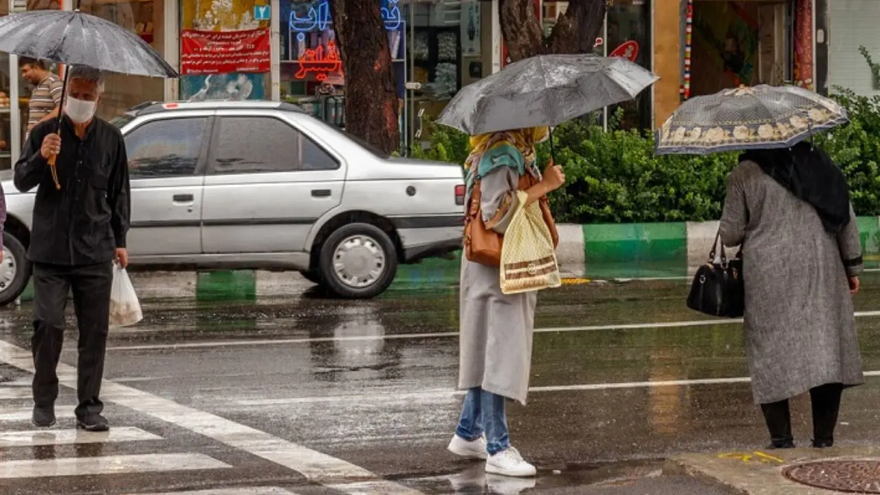 باران و باد شدید، مهمان استان‌های شمالی و مرکز کشور