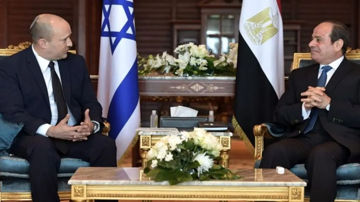 با السیسی درباره تهدیدهای ایران و حماس صحبت کردم/صلح بین مصر و اسرائیل،‌ سنگ بنای امنیت و ثبات در خاورمیانه است