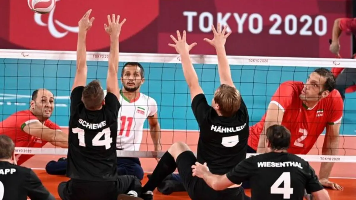 پارالمپیک 2020| آغاز قدرتمندانه والیبال نشسته ایران در پارالمپیک توکیو