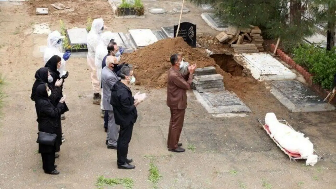 40 درصد متوفیان کرونایی کشور در بهشت زهرای تهران دفن شده اند