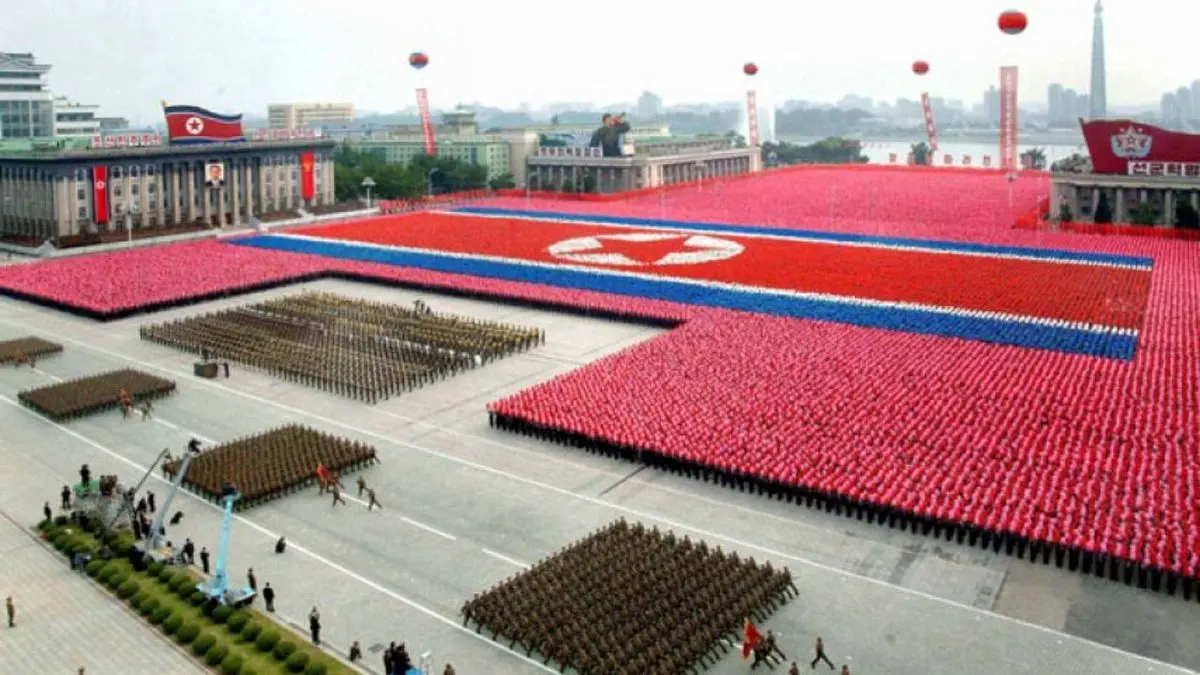 کره‌شمالی برای برگزاری رژه نظامی آماده می‌شود