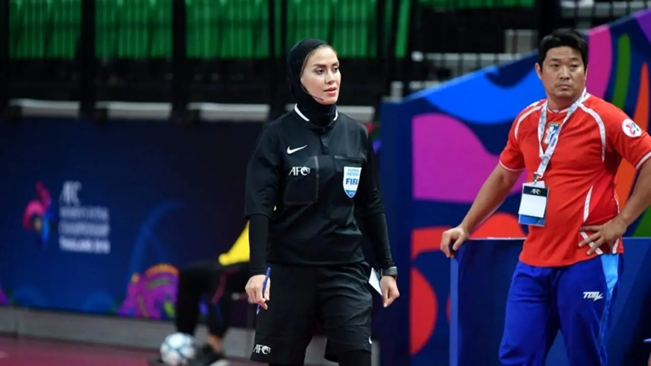 قضاوت داوران ایرانی در بازی میزبان جام جهانی فوتسال