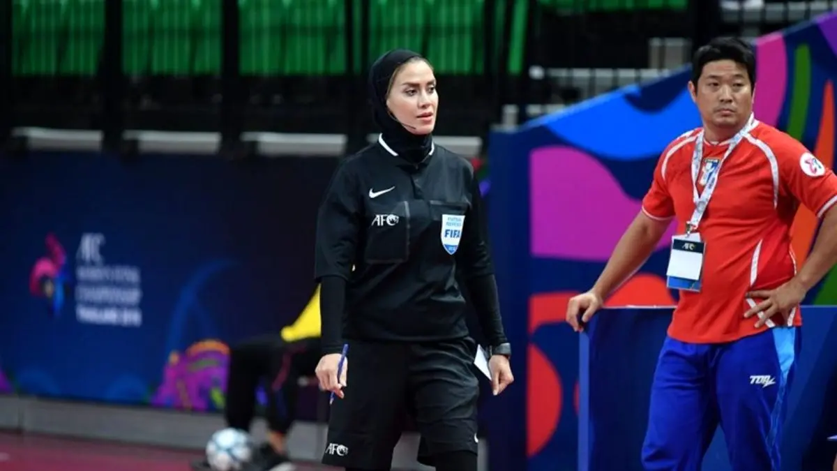قضاوت داوران ایرانی در بازی میزبان جام جهانی فوتسال