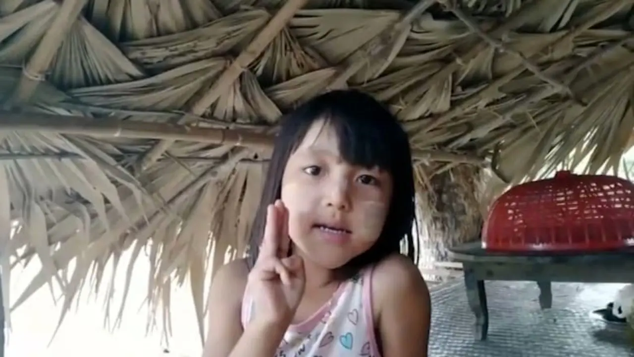 ارتش میانمار به جای پدر، دختر 5 ساله او را به زندان برد