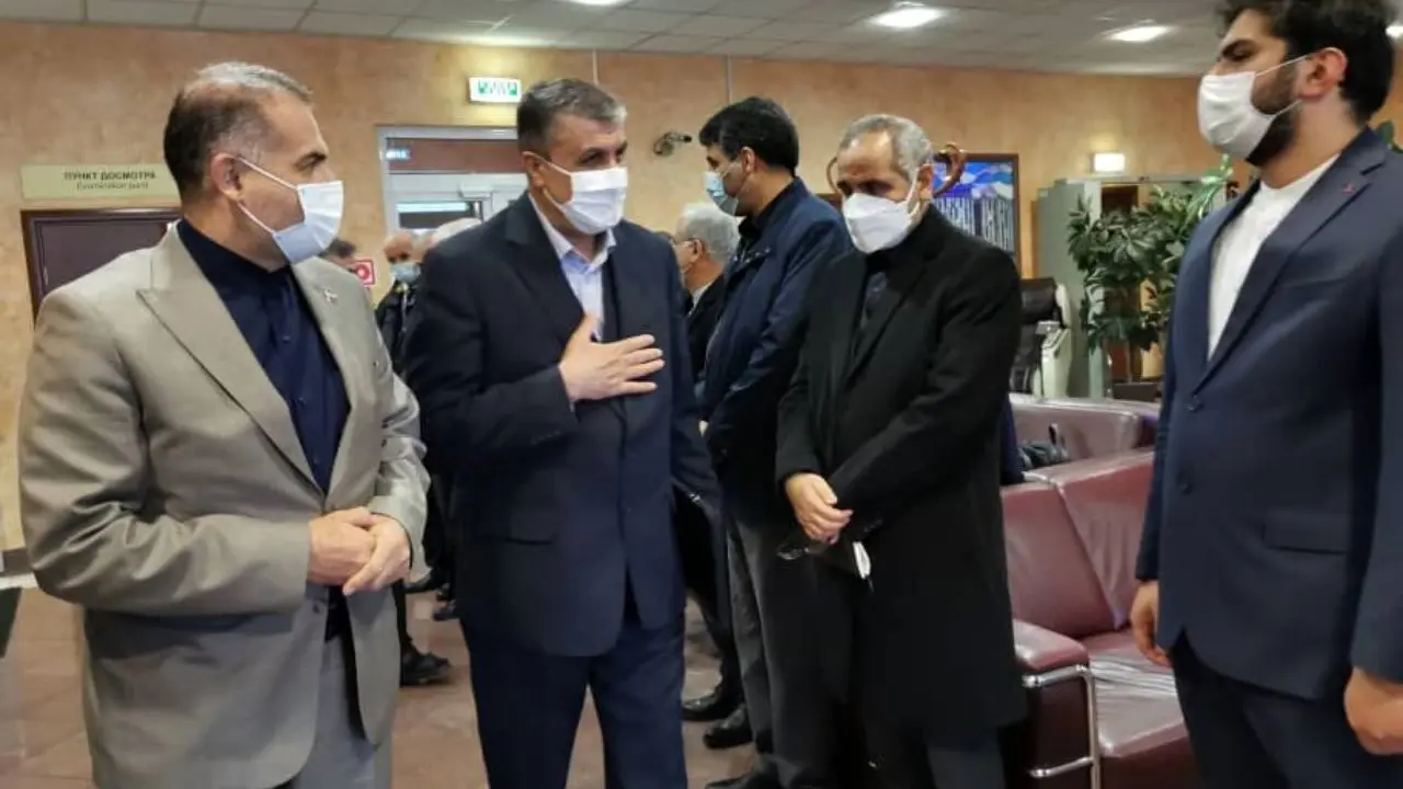 رئیس سازمان انرژی اتمی ایران وارد مسکو شد