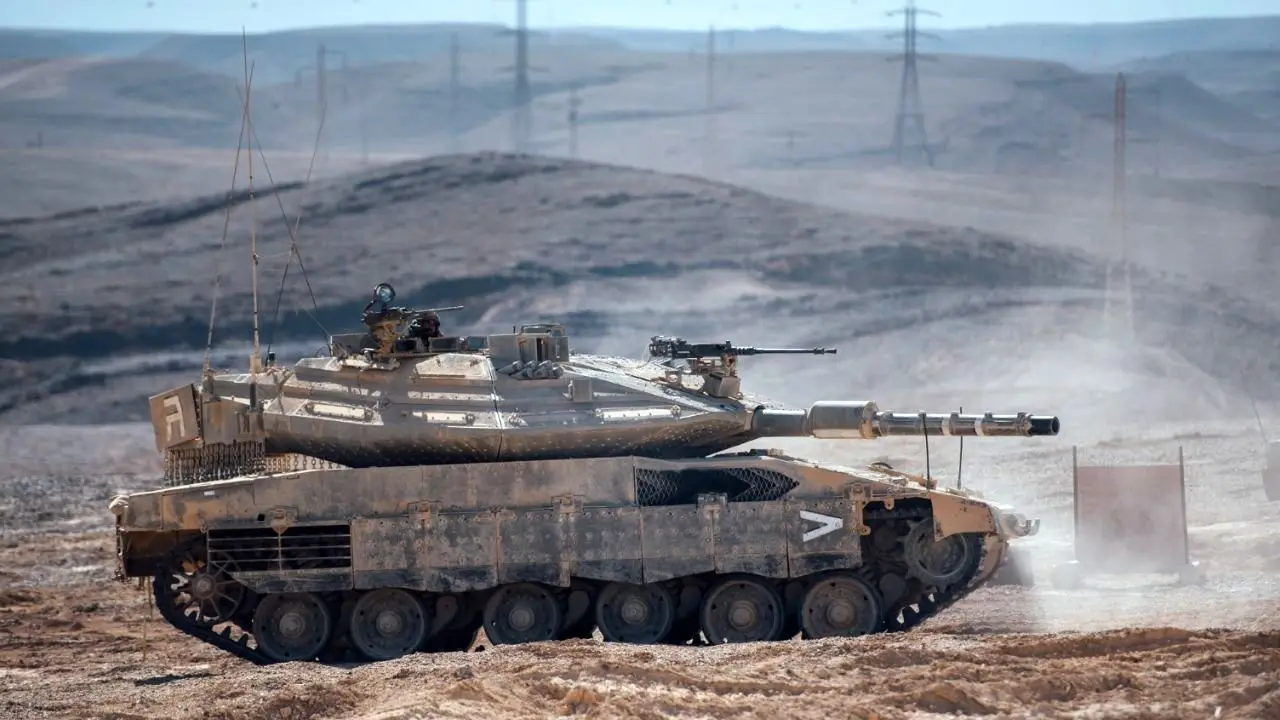 ویدئو| انتقال تانک‌های مرکاوای اسراییلی به جولان اشغالی