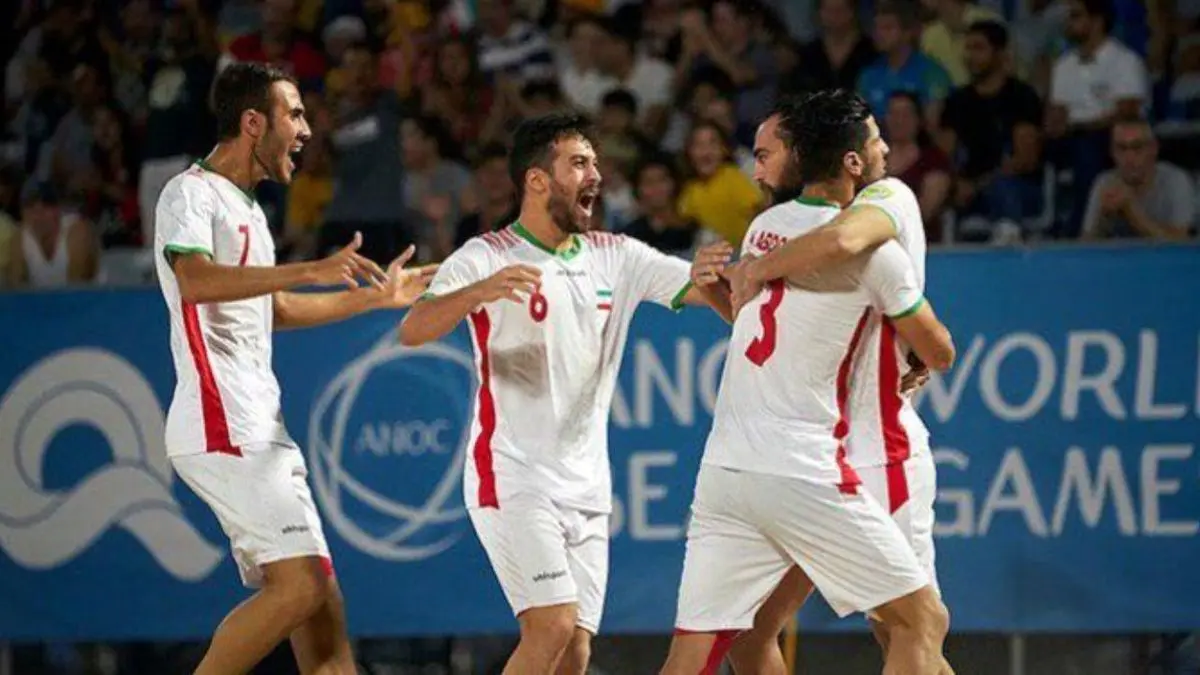 هم‌گروه‌های تیم فوتبال ساحلی ایران مشخص شد