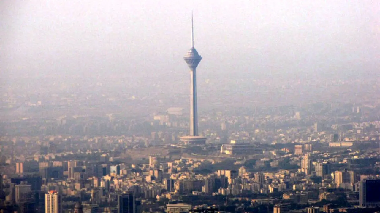 غلظت‌ آلاینده‌های جوی و کاهش کیفیت هوا در تهران و البرز