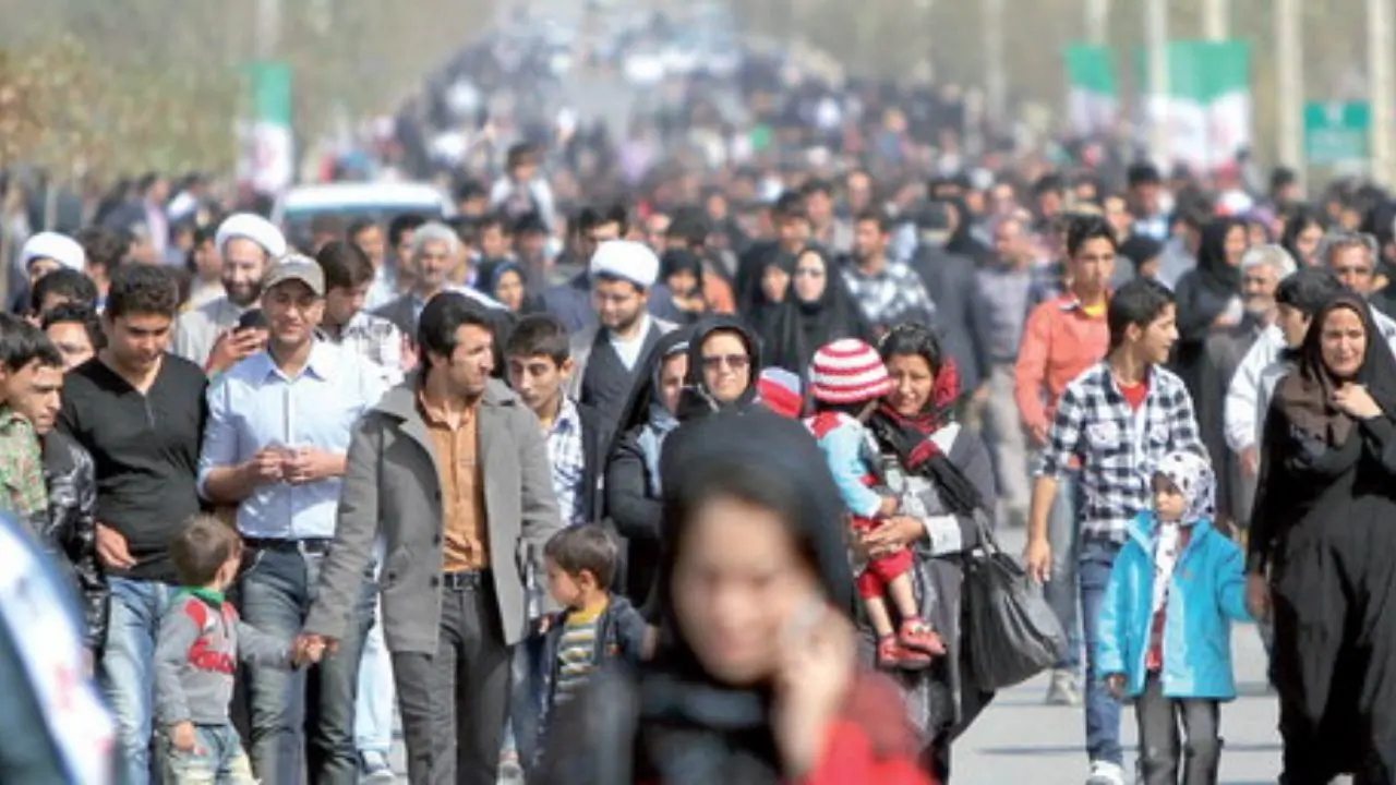 جمعیت ایران 95 میلیونی می‌شود/ کاهش سکونت در روستاها