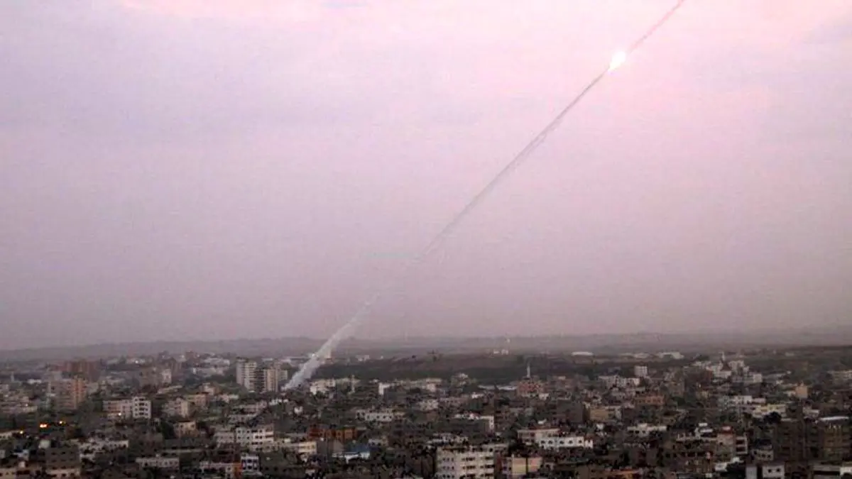 حماس 4 موشک جدید آزمایش کرد