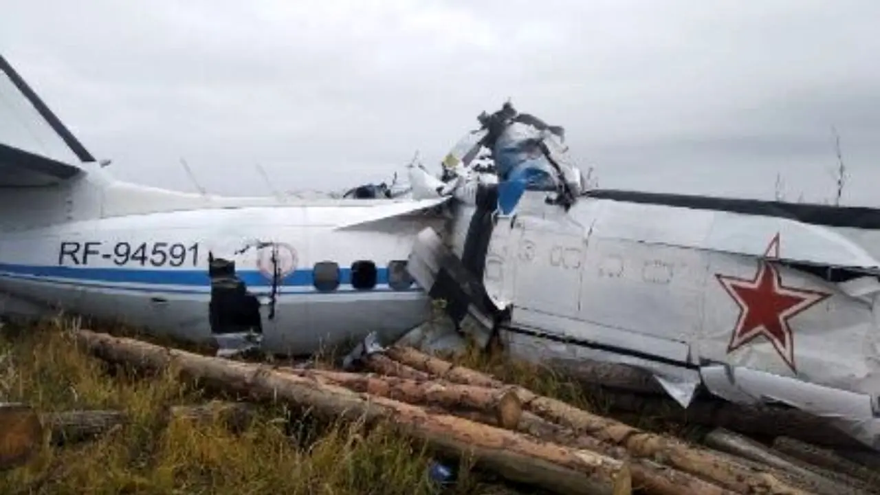 سقوط هواپیما در روسیه 16 کشته برجای گذاشت