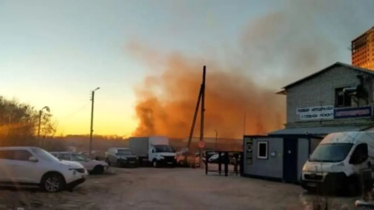 آتش سوزی در کارخانه باروت سازی روسیه هفت قربانی گرفت