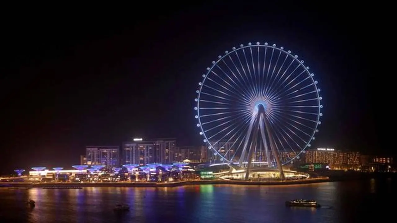 مراسم افتتاحیه «چشم دبی» بلندترین چرخ و فلک رصدی جهان