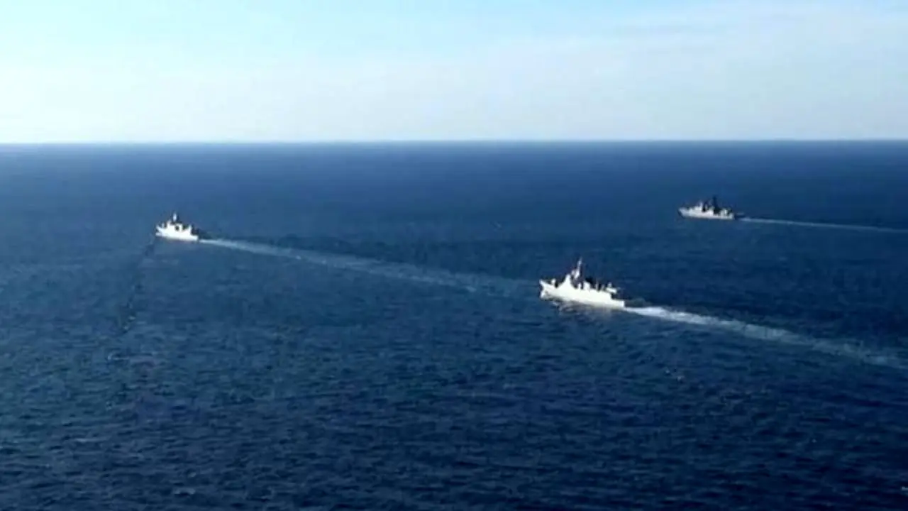 اولین گشت‌زنی‌ مشترک دریایی روسیه و چین در اقیانوس آرام