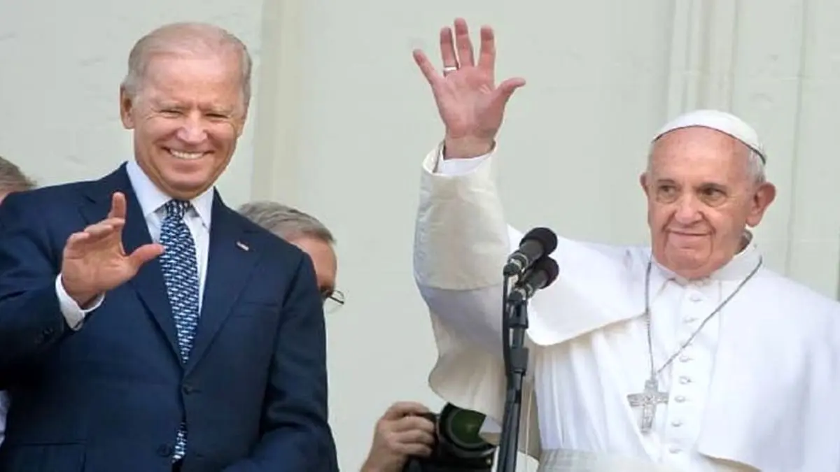 بایدن و پاپ امروز در واتیکان دیدار می‌کنند