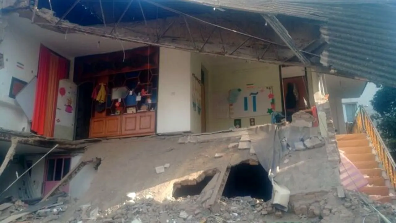 بازداشت 2 نفر در رابطه با حادثه ریزش دیوار مدرسه در علی آباد کتول