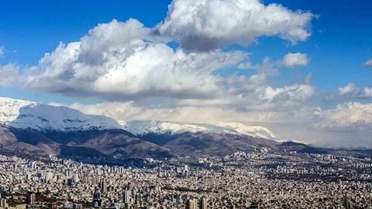 کاهش دمای تهران تا 12 درجه سانتیگراد