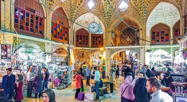 آتش یکی از زیباترین بخش‌های بازار تهران را سیاه کرد