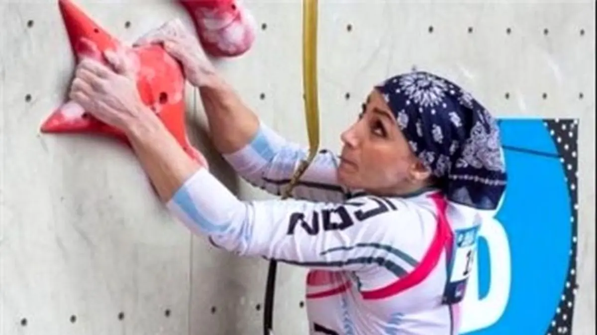 دختر سنگنورد ایرانی از دشواری‌های این ورزش می‌گوید