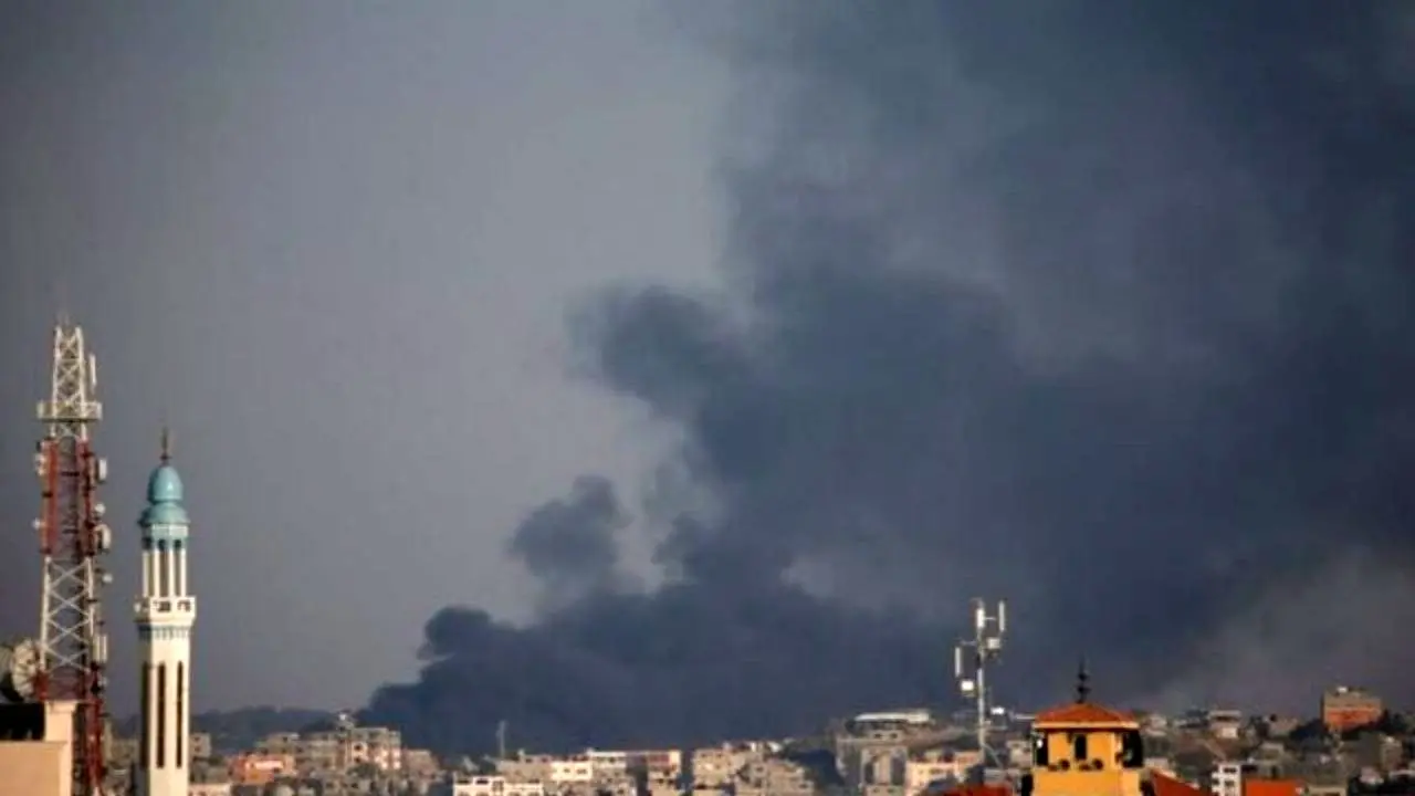 ارتش رژیم صهیونیستی امروز به پایگاه حماس در غزه حمله کرد