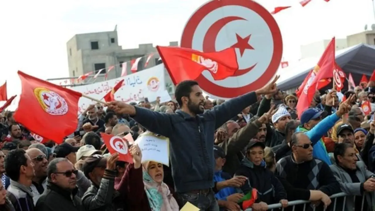 اعتصاب اتحادیه کارگری  تونس در ماه آینده میلادی