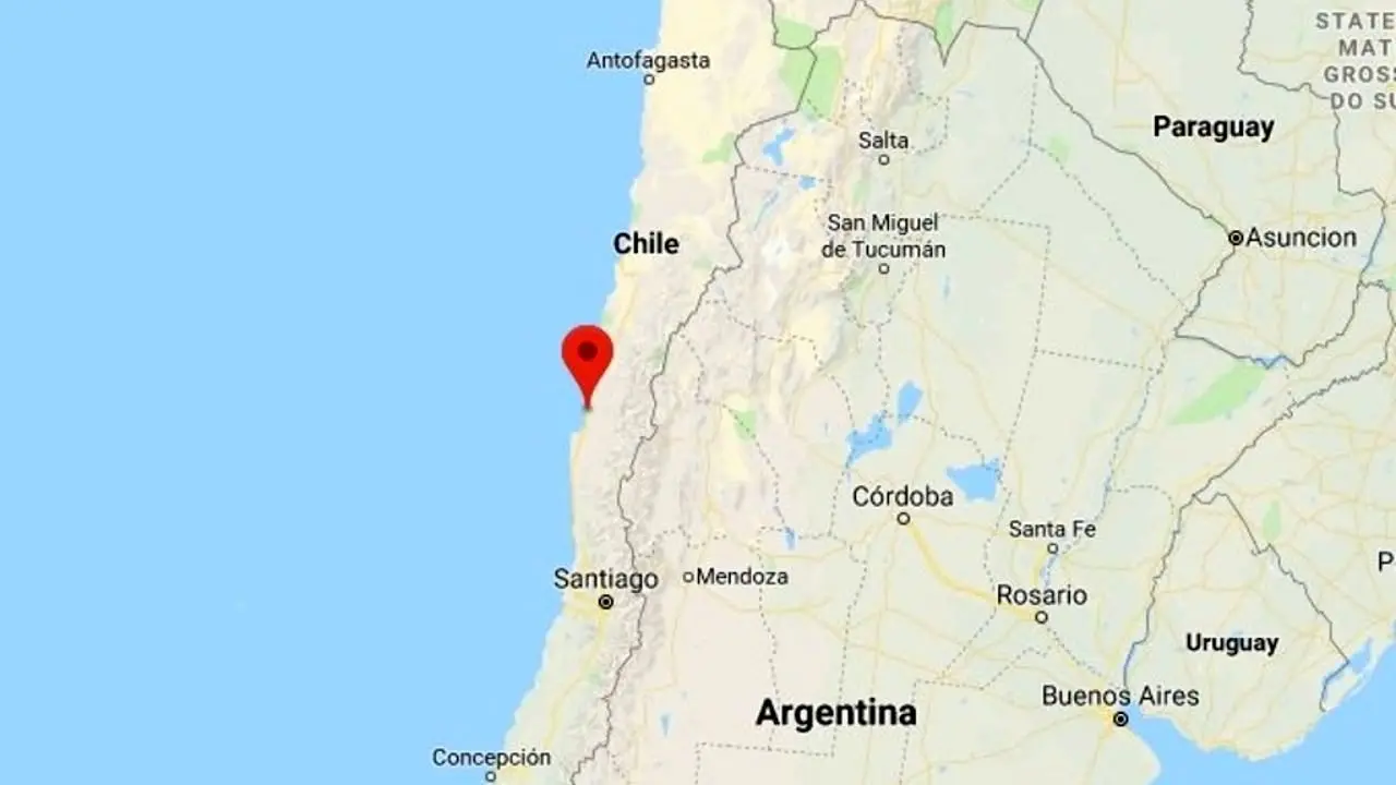 زلزله 6‌/8 ریشتری در شیلی